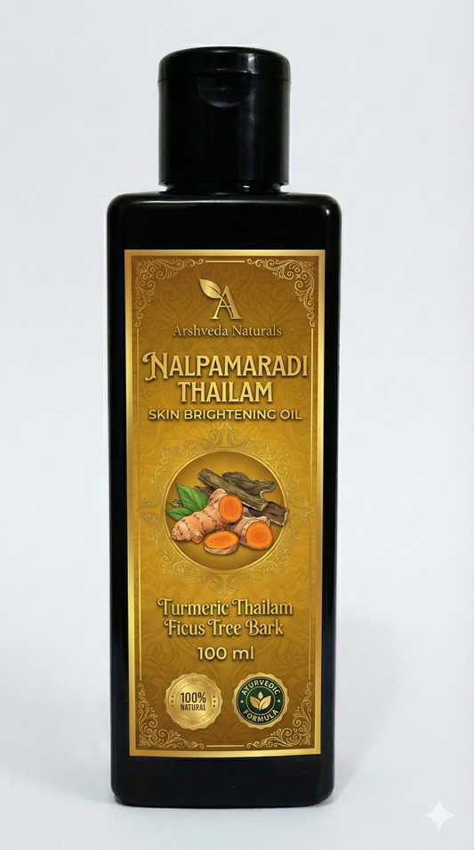 Nalpamaradi Golden Glow Thailam | De-Tan & Bridal Radiance Oil
