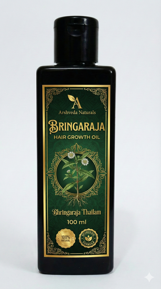 Brihath Bringaraj Thailam | Intense Hair Growth & Scalp Therapy