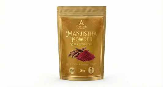 Pure Manjistha Powder (Rubia Cordifolia) | Anti-Pigmentation & Skin Detox