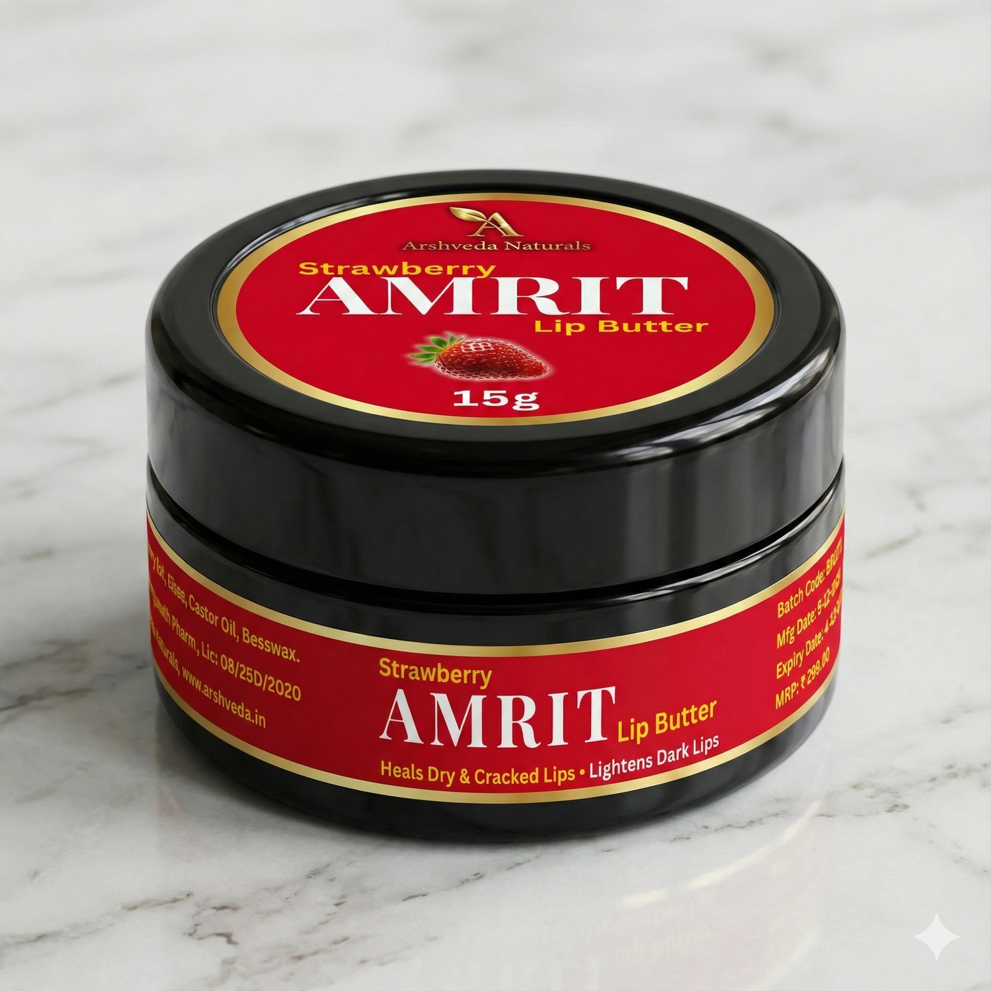 Amrit Lip Butter (15 g) | Lip Balm
