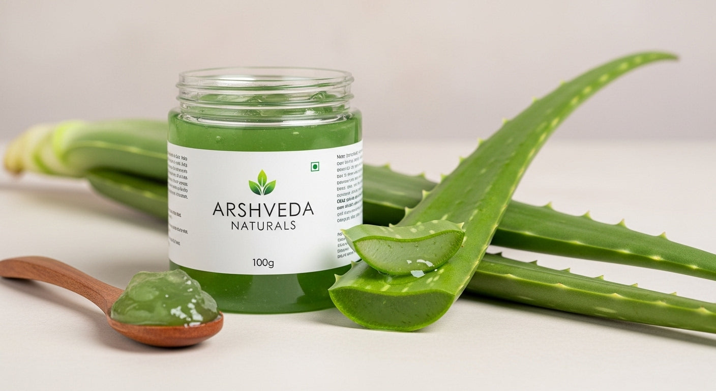 Aloe Vera Moisturizing Beauty Gel | Pure, Cooling, and Hydrating Skin Elixir | 100 g