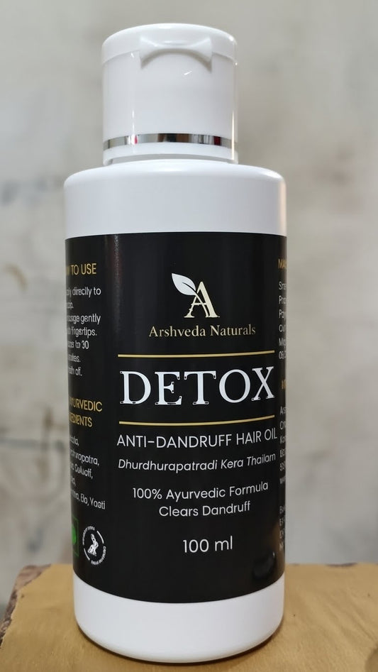 Detox Anti-Dandruff Hair Oil (Dhurdhurapatradi) 100 ml